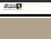 Tablet Screenshot of guillermogagliardi.com